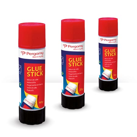 Pergamy gluestick is safe for children's use. Perfect for school